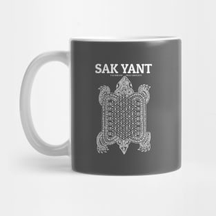 Vintage Muay Thai Sak Yant Turtle Mug